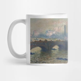 Waterloo Bridge, Gray Day by Claude Monet Mug